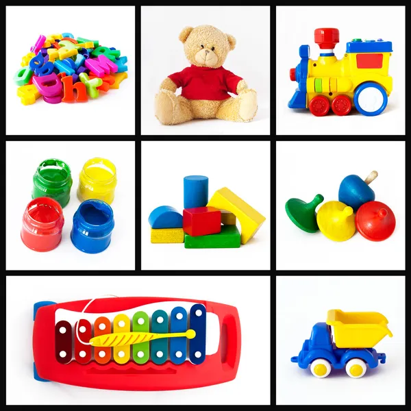 Colección de juguetes — Foto de Stock