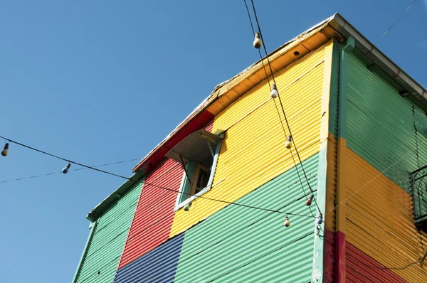Casa colorida — Fotografia de Stock