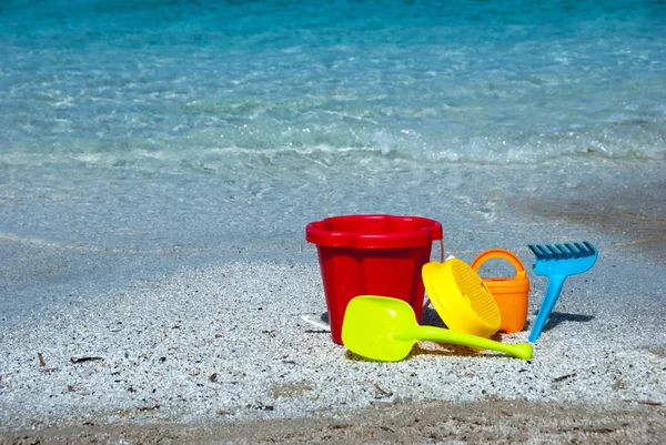 Stranden leksaker — Stockfoto