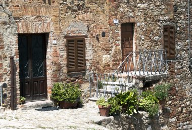 Idyllic italian corner - Tuscany clipart