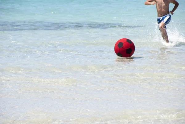 Plážový míč — Stock fotografie