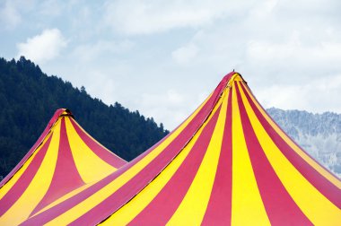 Circus tent clipart