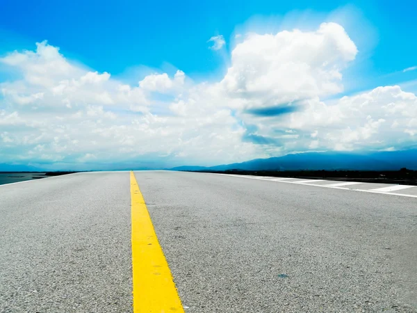 stock image Street and sky