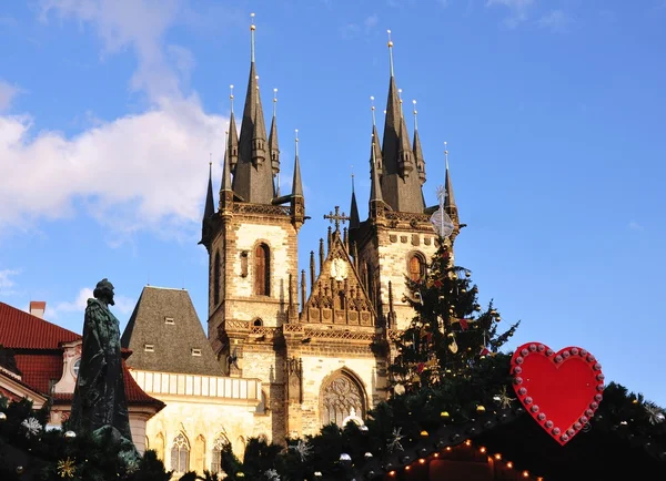 Weihnachten in Prag Stockfoto