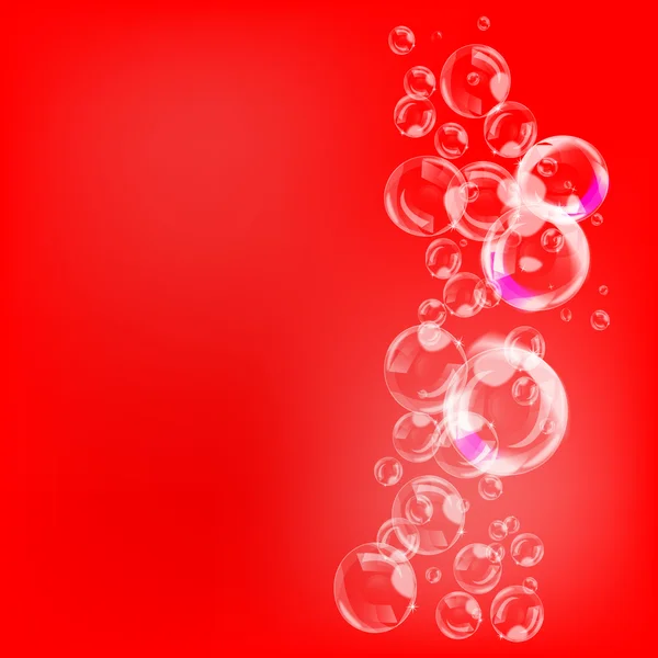 stock image Shiny red bubble
