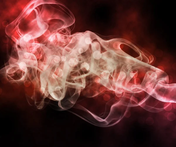 Fumaça vermelha fundo abstrato — Fotografia de Stock