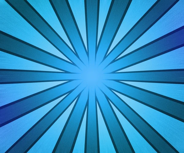 Hintergrund blauer Strahlen — Stockfoto