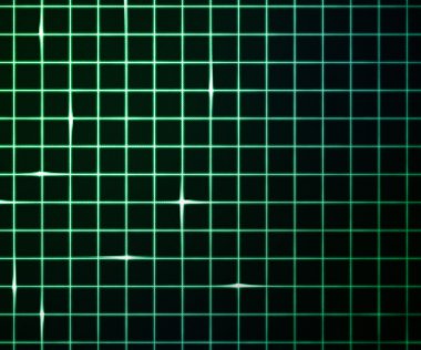 Green Laser Light Grid Background clipart