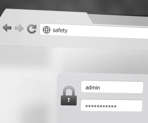 Internet Safety — Stock Photo, Image