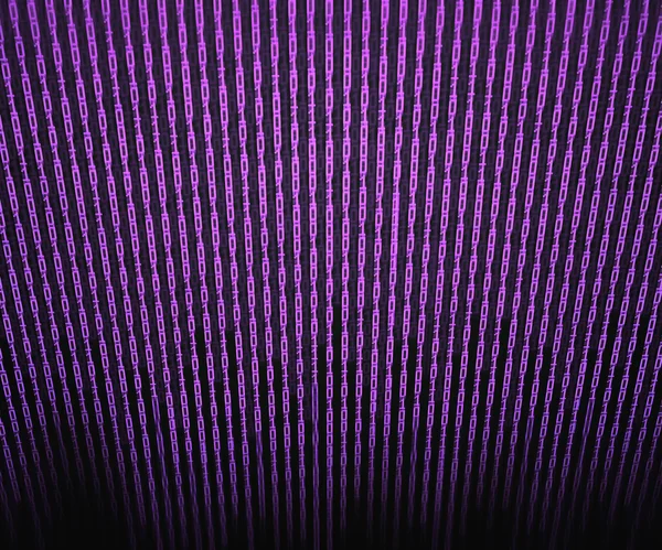 Violet Binary Matrix Background — Stock Photo, Image