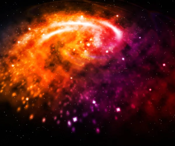 Galaxien-Hintergrund — Stockfoto