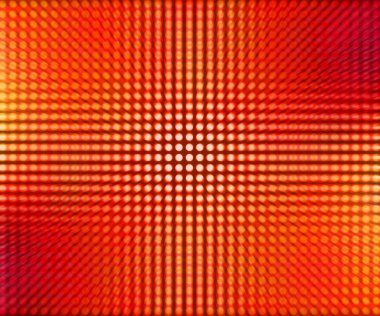 Red LED Dots Abstract Background clipart