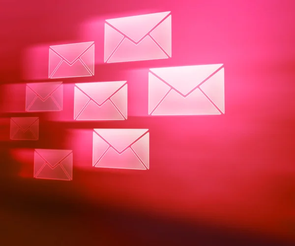 E-mails Abstract Background — Stok fotoğraf