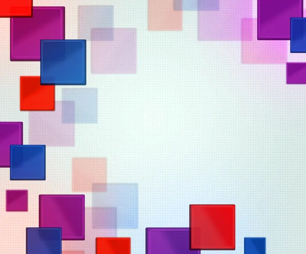 Quadrate abstrakter Hintergrund — Stockfoto