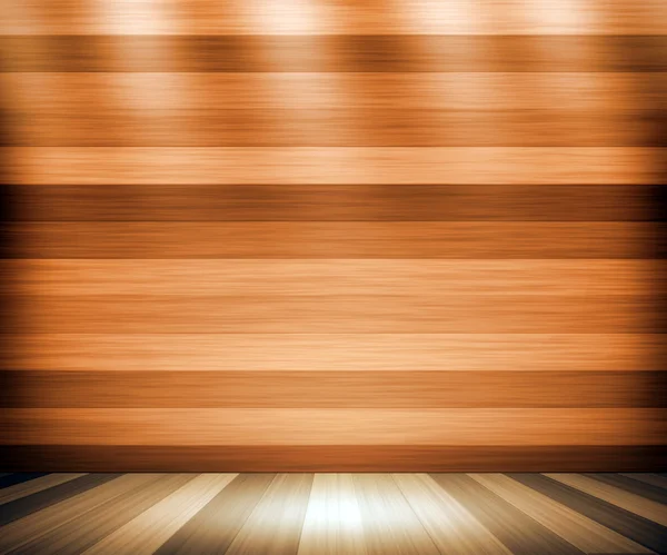 Houten planken kamer achtergrond — Stockfoto