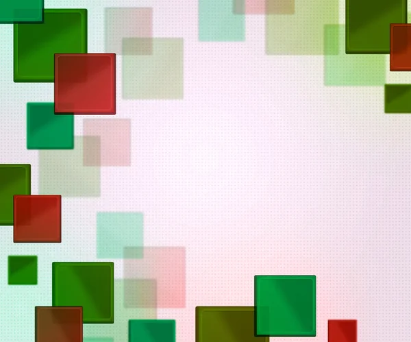 Зелені квадрати Абстрактний фон — стокове фото