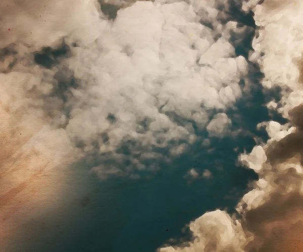 ビンテージ レトロな空の背景 — ストック写真