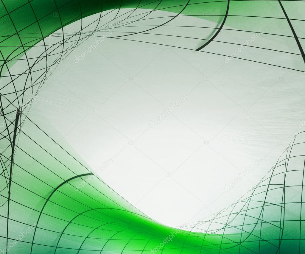 Green Net Abstract Background