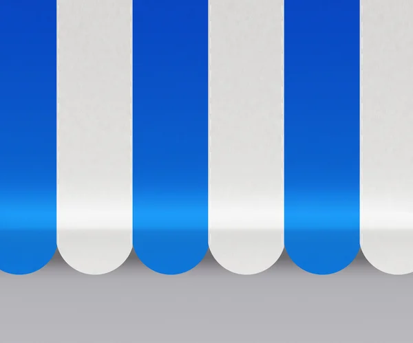 Blue Awnings Background — Stock Photo, Image