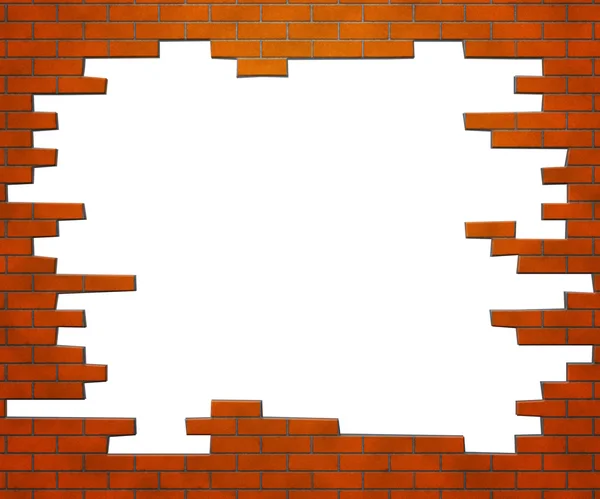Brick Frame — Stock Photo, Image