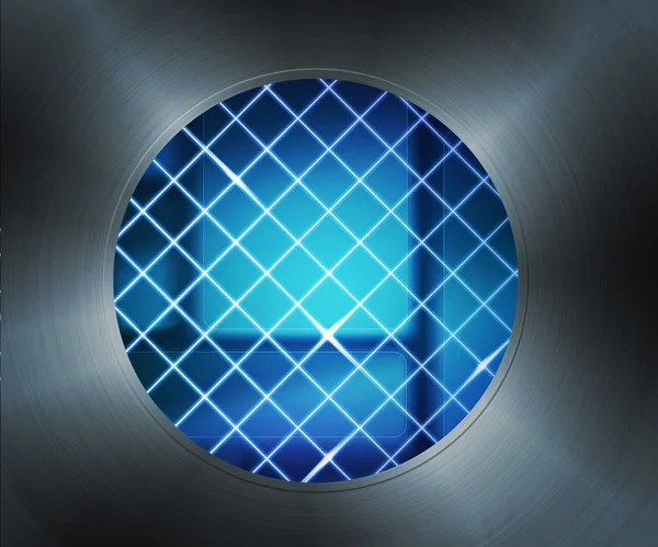 Laser Digital Hole Background — Stock Photo, Image