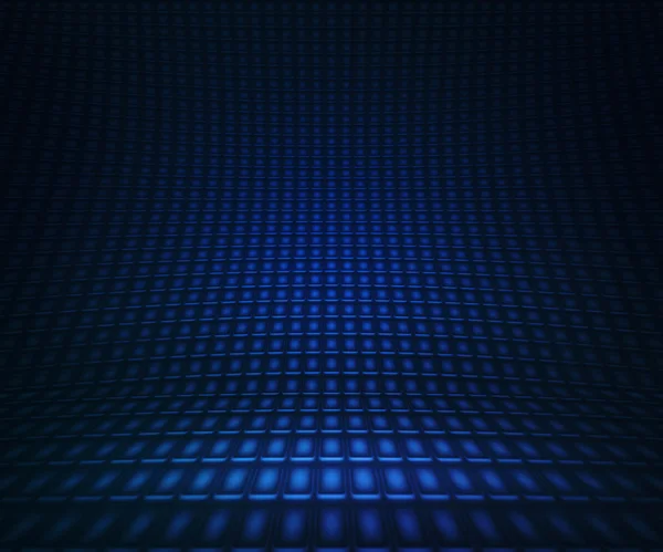 Fase de luzes azuis — Fotografia de Stock