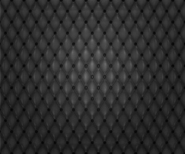 Dark Quilted Leather Texture clipart