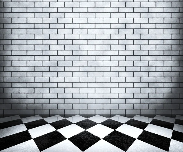 Weißer Schachbrett-Hintergrund — Stockfoto