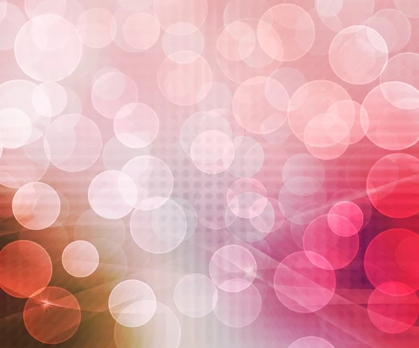 Red Abstract Bokeh Background — Stock Photo, Image