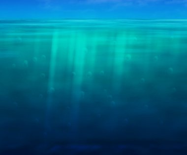 Azure Blue Waters Background clipart