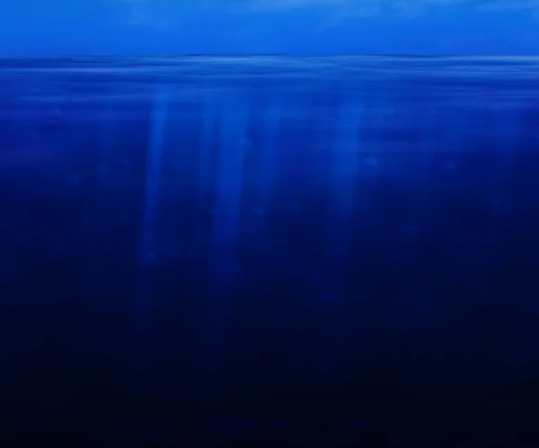 Temné vody pozadí — Stock fotografie