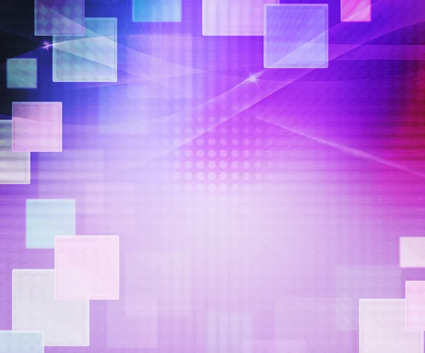 Violeta Abstract Squares fundo — Fotografia de Stock