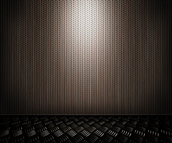 Dot Metal Interior Background — Stock Photo, Image