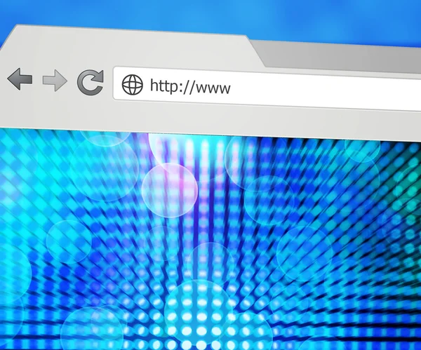 Browser Web principale — Foto Stock