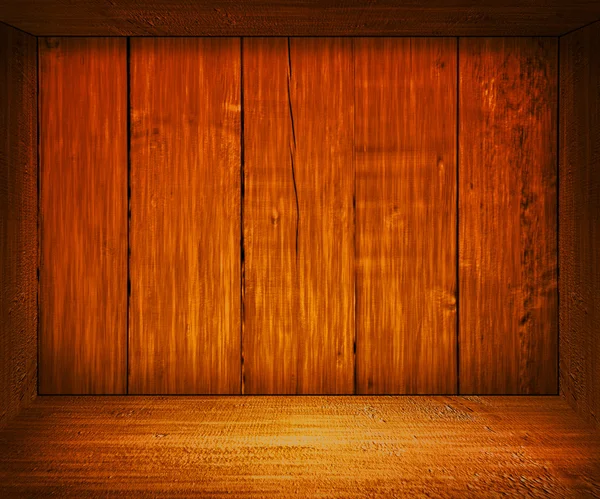 In scatola di legno — Foto Stock