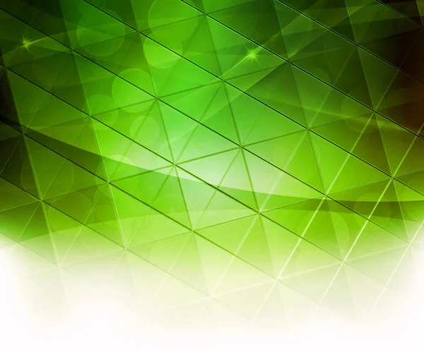 Groene vierkantjes abstracte achtergrond — Stockfoto