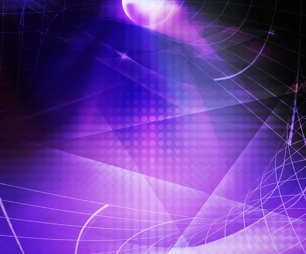 Фіолетовий Абстрактний Технології Фону — стокове фото