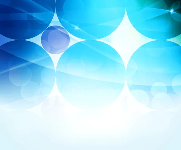 Modrý kruh abstraktní pozadí — Stock fotografie