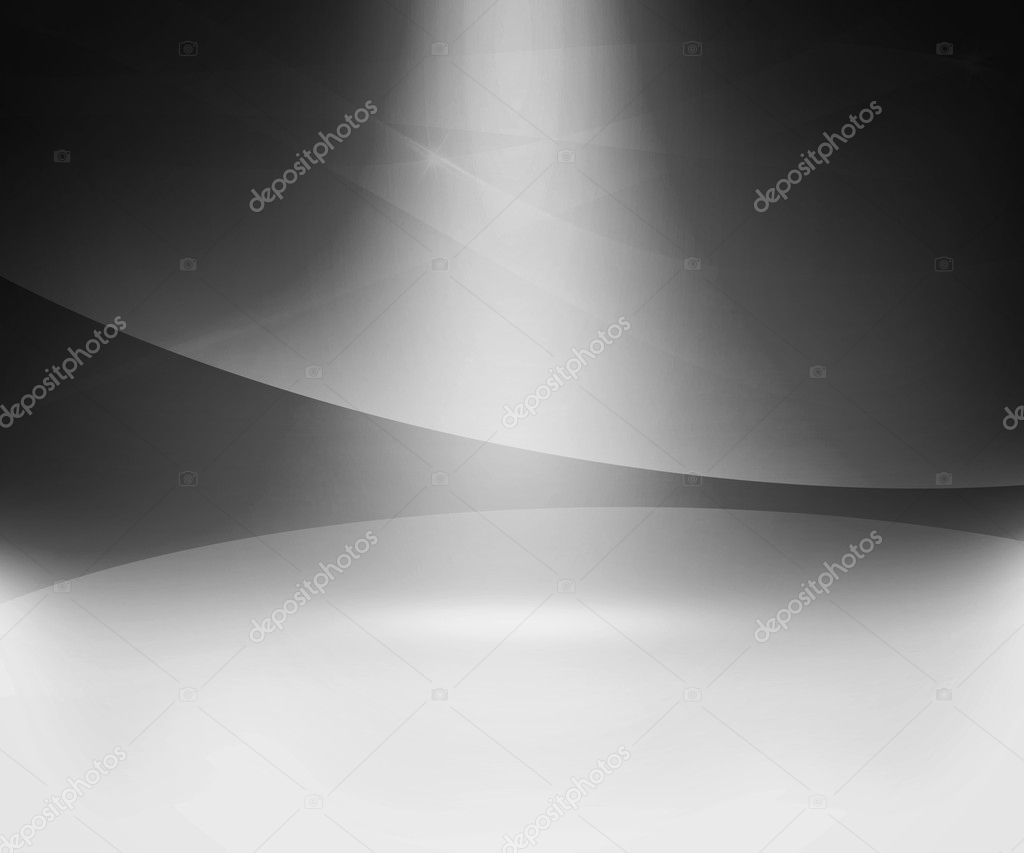 Gray Glow Abstract Background