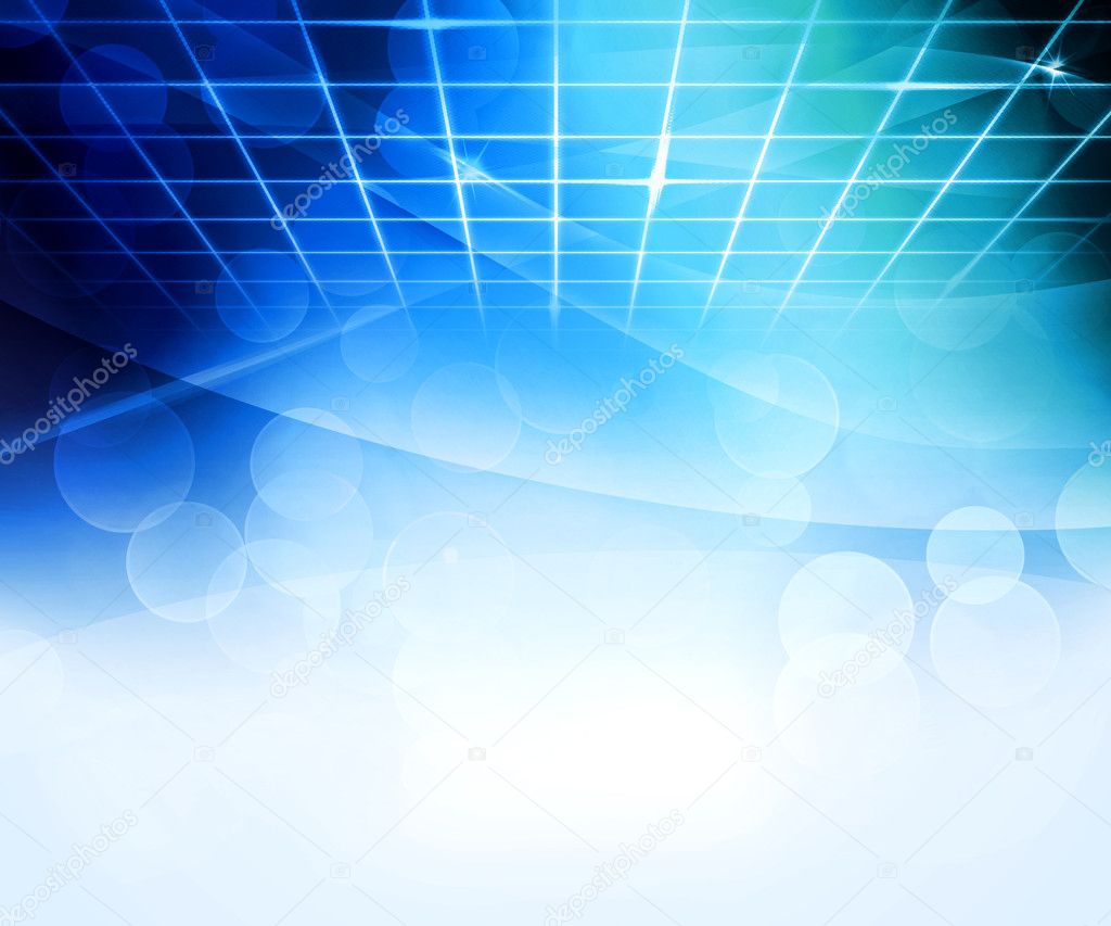 Blue Virtual Abstract Background