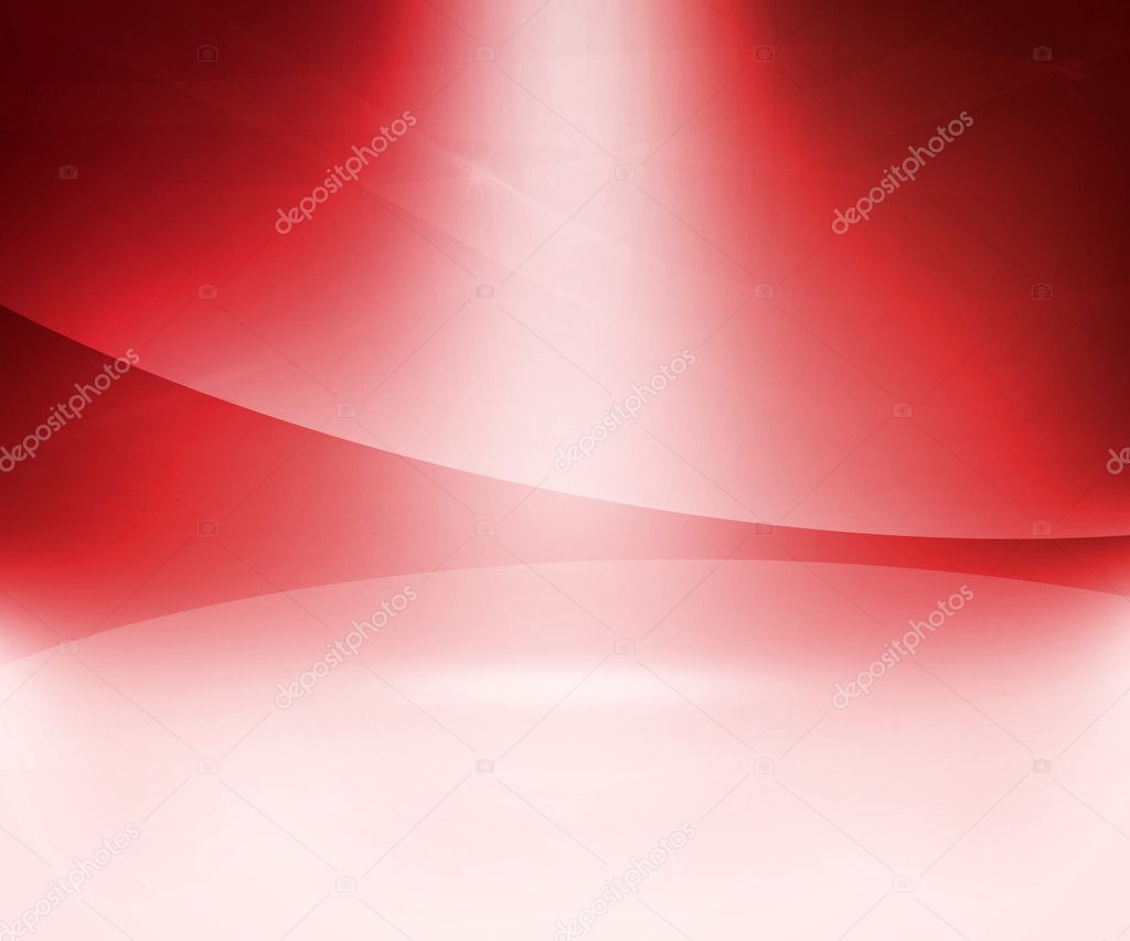 Red Glow Abstract Background