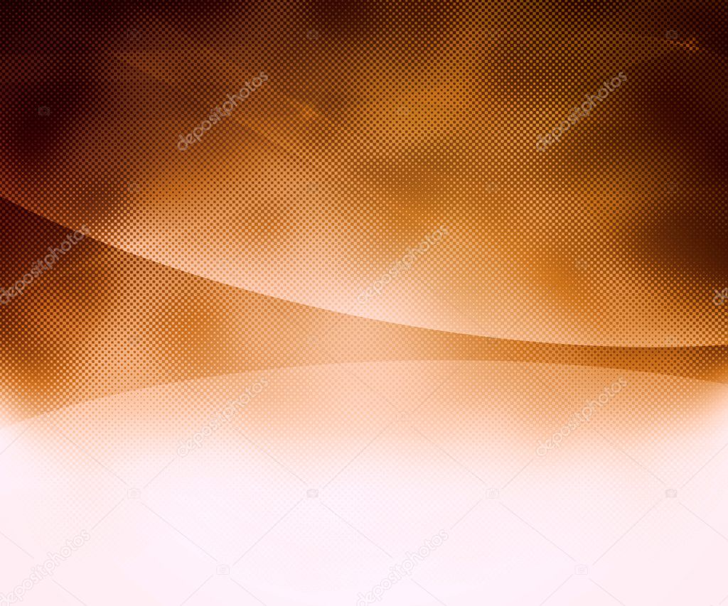 Orange Abstract Halftone Background