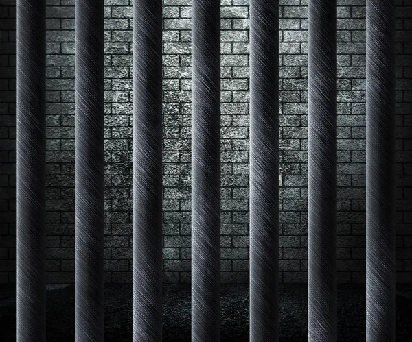 Fängelse cellbakgrund — Stockfoto