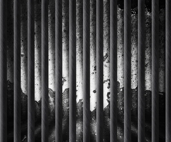 Σκοτεινή φυλακή φόντο κελιού — Φωτογραφία Αρχείου