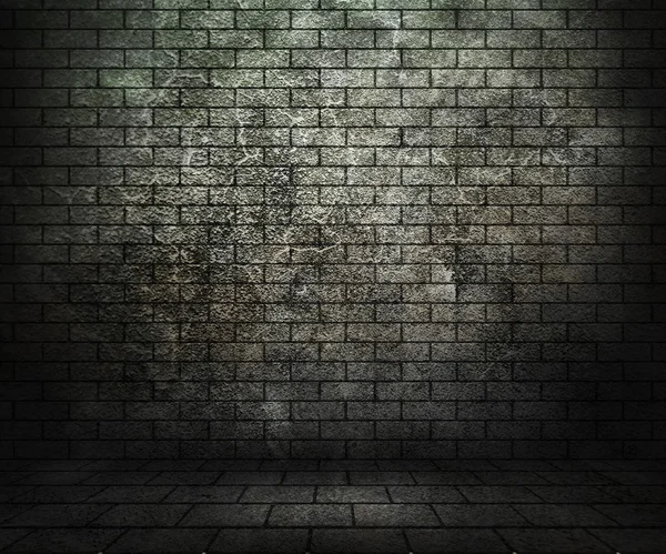 Quarto Grunge Brick — Fotografia de Stock