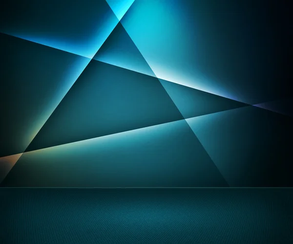 Blue Abstract Room — Stock Photo, Image
