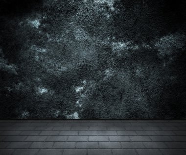 Old Dark Room Background clipart