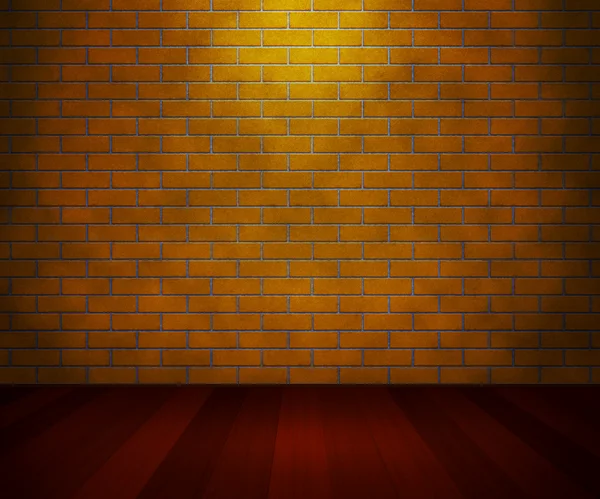 Yellow Brick Room — Stock Photo, Image