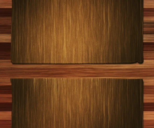 Dos tablones de madera de fondo — Foto de Stock