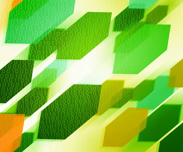 Green Download Concept Background — Stock Photo, Image